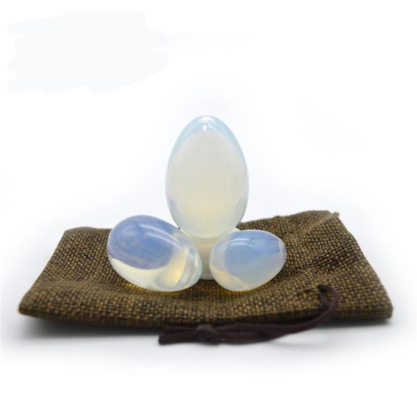 Natural Bloodstone Yoni Massage Eggs Three-piece Suit For Women Kegel Exercise Regional Feature And Love Theme