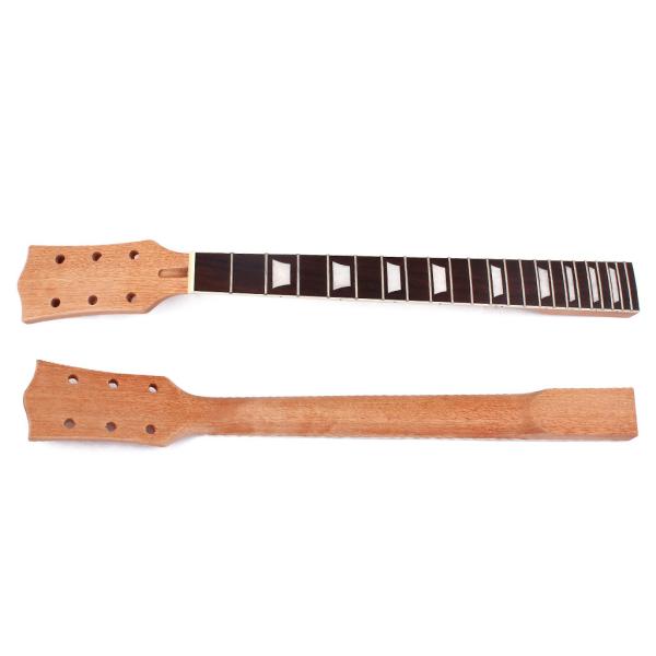 Les Paul Neck 22 Frets Махагон Гибсон Гитара Замена шеи Розовое дерево Fingerboard