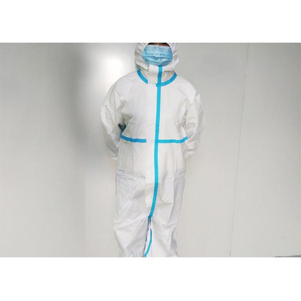 Full Body Disposable Protective Suit Isolation Clothing Medical