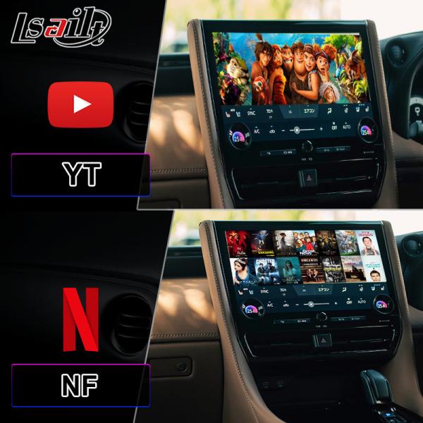 Lsailt Android Carplay Multimédia Interface de vídeo para 2023-Presente Toyota Alphard Vellfire 40 série