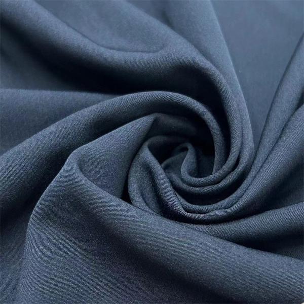 Casual Sustainable Recycled Fabric 75D Diamond Point Fabric Moisture Wicking 152GSM