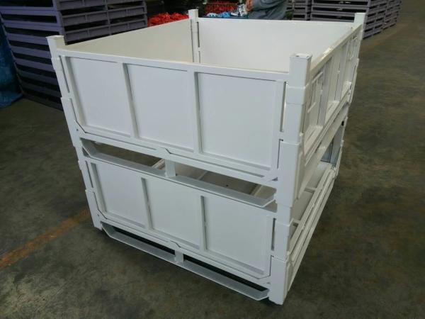 SGS Logistics Forklift Guide Steel Q235 Collapsible Metal Cage