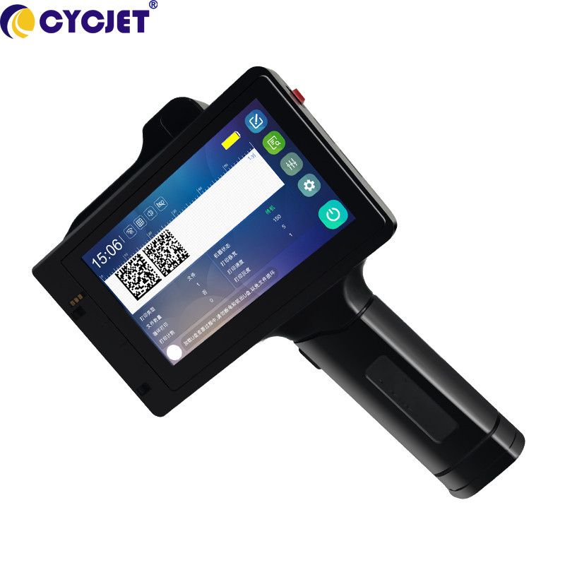 Поддержка QR-кода, штрих-кода, печати логотипов Беспроводной мобильный принтер для ручной печати