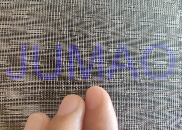 Professional Laminated Glass Metal Wire Mesh For Shock Impact Resistance And Fireproof