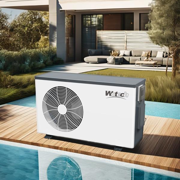 Hotel Swimming Pool And Spa Heat Pump With 5.8-12.5 COP Air Water 27℃