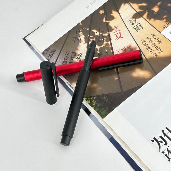 Colorful Aluminum Gel Pen High End Comfortable Holding Metal Rod Drawing Gel Pen