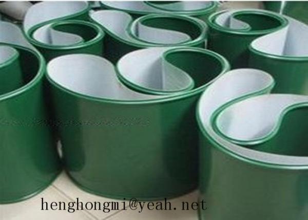 Industrial Flexible Flat PVC Conveyor Belt Replacement 80-300N/mm