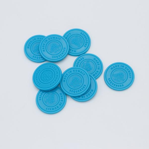 Embossed Customized Colorful Plastic Learning Counters Mini Poker Chips Game Tokens
