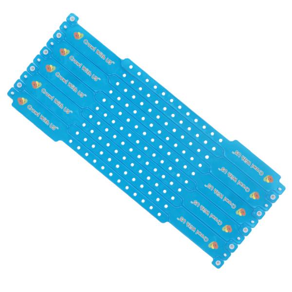 Waterproof PVC Wristbands with Printing 2000pcs/Carton