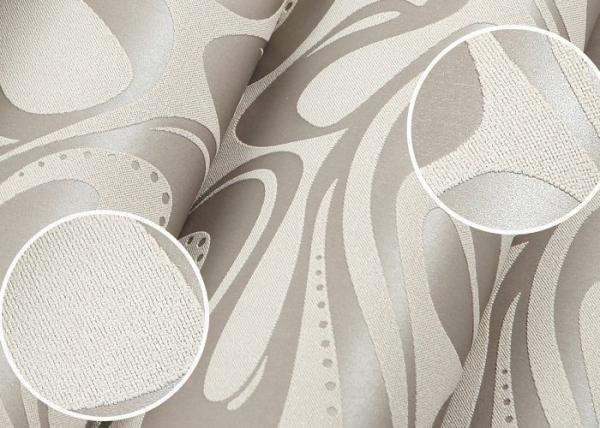 Nonwoven Modern Removable Wallpaper For Bedding Room With Foam