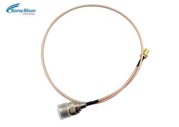 N - Type Female RF Cable Assemblies RG316 Jumper SC Conductor Wireless Communication