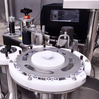 Sistema de control PLC Máquina de llenado aséptico de frascos pequeños para envases estériles