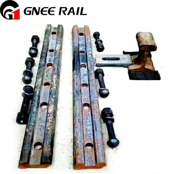 High Tensile Strength Steel Rail Fish Plate Fasteners for 30 kg Rail Hot Rolled TB/T2345-2008