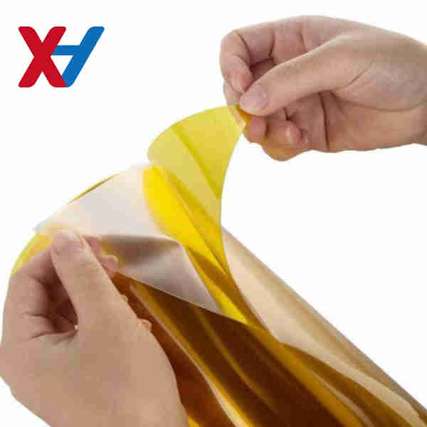Polyimide Tape with Liner Лента из полиэстера, алюминиевая, полиэфирная, 76 мм, янтарная, 10^6-10^9