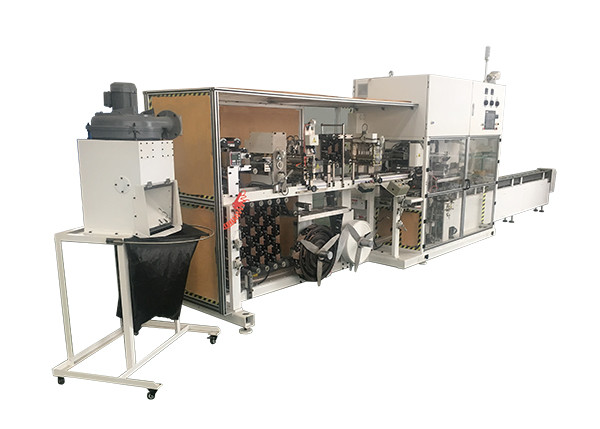 Infeed машины упаковки санитарных пусковых площадок регулятора PLC 65ppm на линии