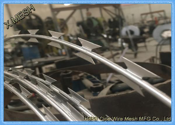 Bto-22 Hot Dipped Galvanized Concertina Razor Barbed Wire
