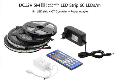 5050 RGBW / RGBWW 5M 300LEDs LED Strip Light Kit Epistar LED Chip