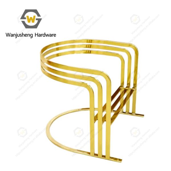 Golden Sofa Base Chair Furniture Accessories Stainless Steel Chair Legs and Stools Hardware Accessories