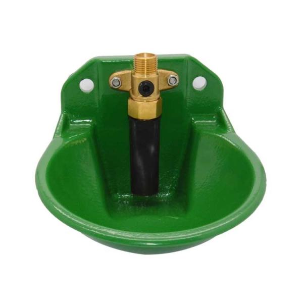 0.2Mpa Brass Nipple Powder Coated 0.5L Sheep Water Bowls