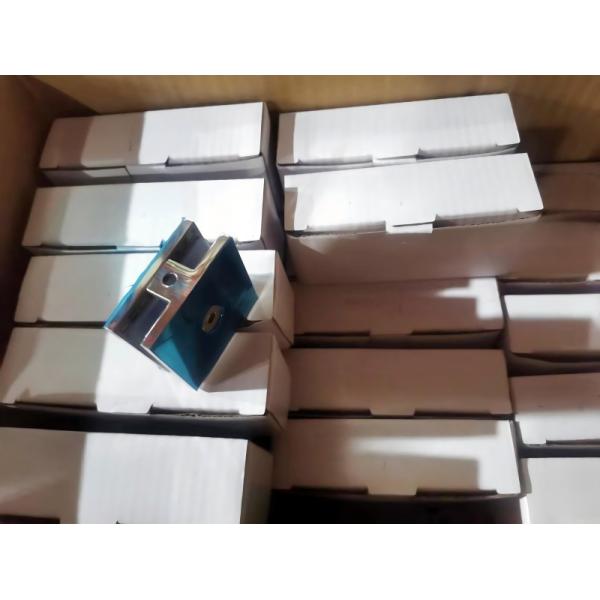 Porte en verre en acier inoxydable, supports en verre, douche sécurisée, accessoires de salle de douche