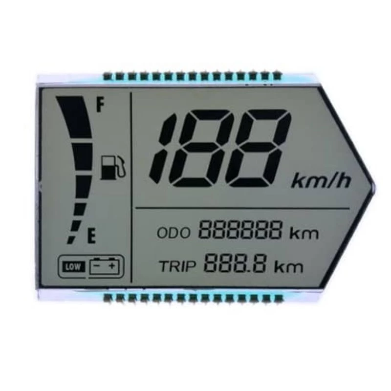 Wholesale Speedometer LCD Display LCD Screen Dashboard Speedometer LCD Instrument Cluster Display Screen PIN Connection
