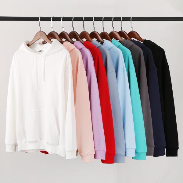 FODARLLOY Fashion Vintage Hoodie OEM Streetwear Essentials Oversize Unisex Pull Coat Men's Hoodies Pullover White