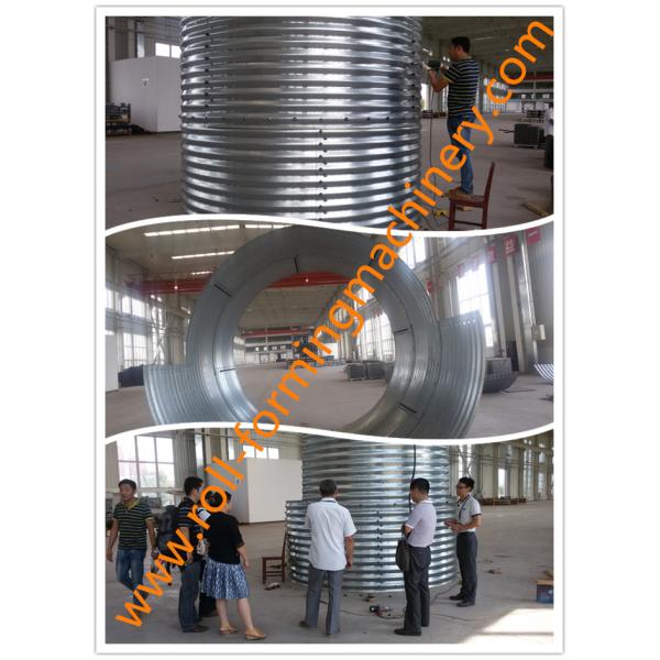 PLC контролирует крен 18 станций гофрированный сталью формируя машину для силосохранилища