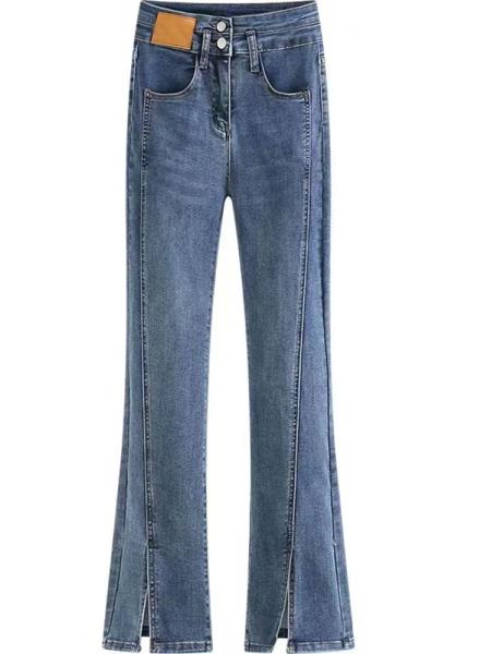 Fashion High Elasticity Jeans Women Stretch Denim Pants Slim Fit Trend Jeans 43