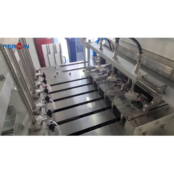 Advanced Petri Dish Filling Machine with Integrated Servo Sinking And Stacking Unit