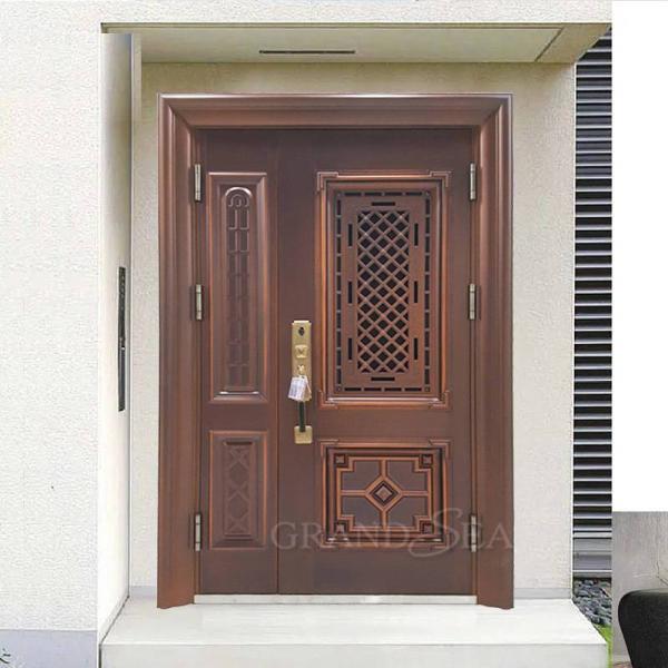 Chinese Supplier Professional Product Cheap Price Top Supplier Luxury Design Metal Galvanized Security Steel Door for Business