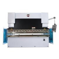160 toneladas 3200MM Freno de prensa hidráulica controlador de CNC hoja de metal máquina de freno de cobre de placa de flexión