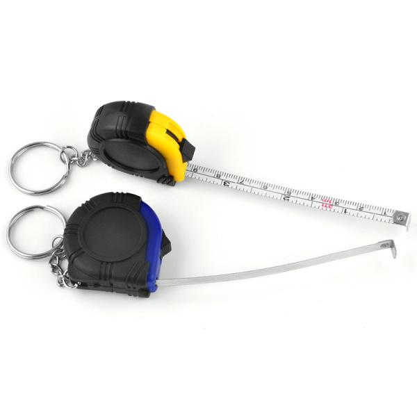 1m 3ft Mini Steel Tape Measure Retractable With Rubber Cover
