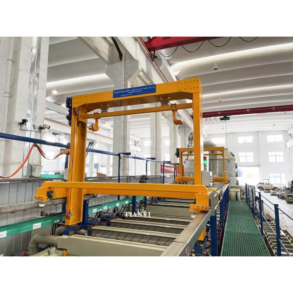 Automatic Electroplating Coloring Anodizing Machine For Aluminum