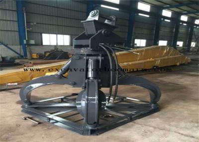 CAT / PC / SK Excavator Hydraulic Orange Peel Grab With 360 Degree Rotation