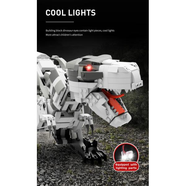 Indoor-Outdoor 960pcs Building Block Remote Control Monster Truck Off Road RC Car