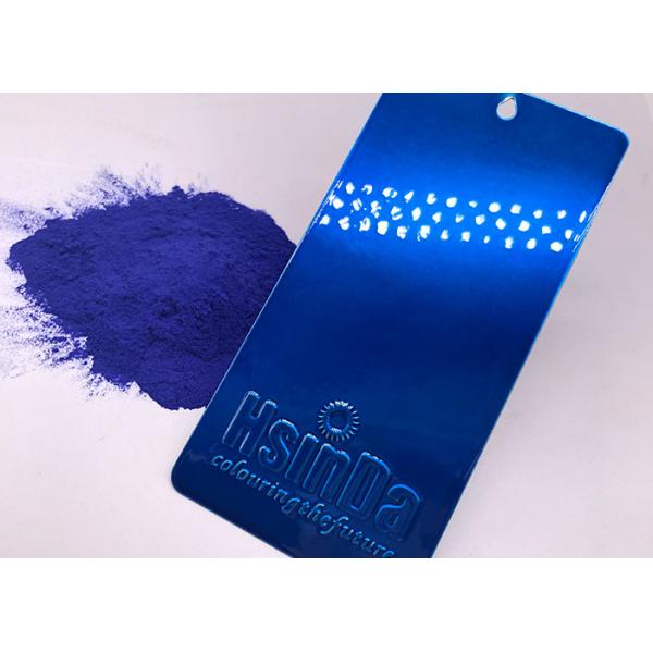 Pintura de encargo de la capa del polvo del poliéster del epóxido del color de Bule del caramelo para la rueda de coche