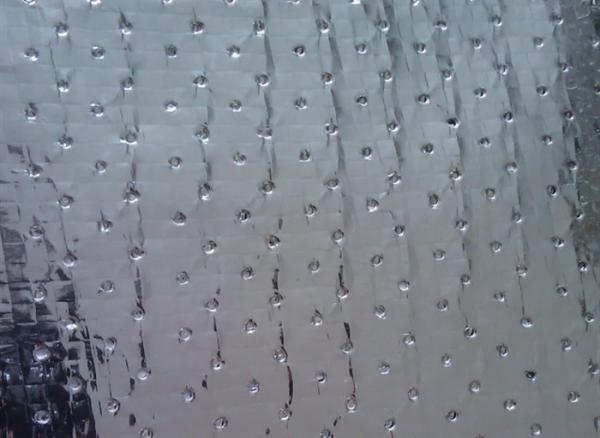 Building Materials Aluminum Foil Woven Fabric Thermal Insulation For Attic And Roof