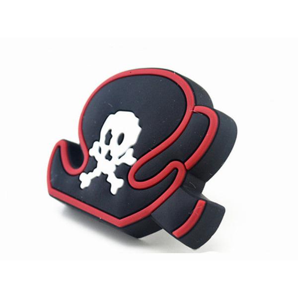 Soft Plastic Black Capatan Rubber Kids Furniture Knobs PVC Cupboard Knobs
