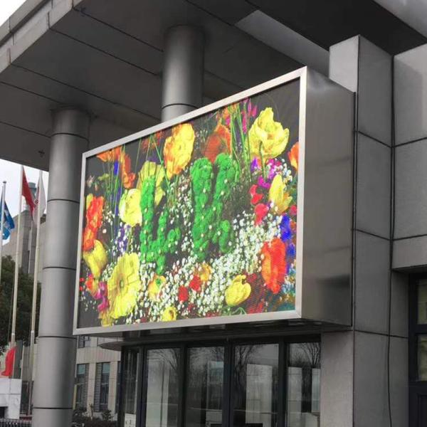 Épouser la publicité affichage à LED l'écran visuel 192*192mm de mur mené par P6