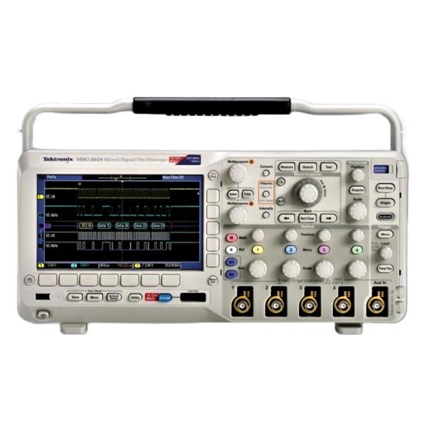 Смешанный сигнальный осциллоскоп Tektronix MSO2014 Цифровой фосфор, 100 МГц, 1 ГС/с, длина записи 1 М, 4+16-ch, цветовой дисплей
