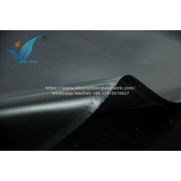 Certified 1.2mm Anti Static Fiberglass Silicone Fabric For Thermal Power Plant Insulation