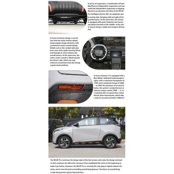 Chine Véhicules à énergie nouvelle bon marché Mini-véhicules électriques pures Hatchback Chery Voiture électrique