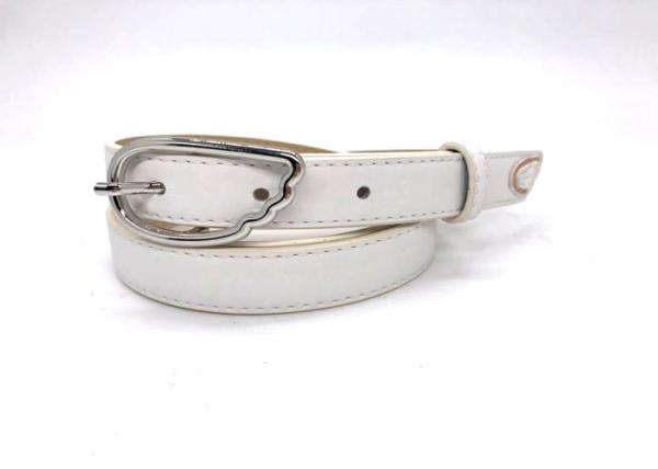 18mm U Leather Belt Women's Fashion Leather Belts With Wing Shape Buckle