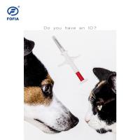 Puce de petite taille d'identification d'animal familier 1.4*8 millimètre pour les étiquettes en verre de traqueur animal