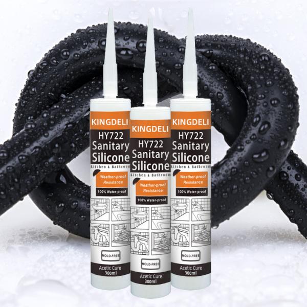 Customized One Component Sanitary Silicone Sealant Transparent White Color