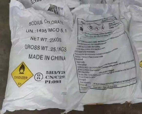 Poudre oxydante de chlorate de sodium NaClO3 agricoles 7775 09 9 Chlorate de sodium