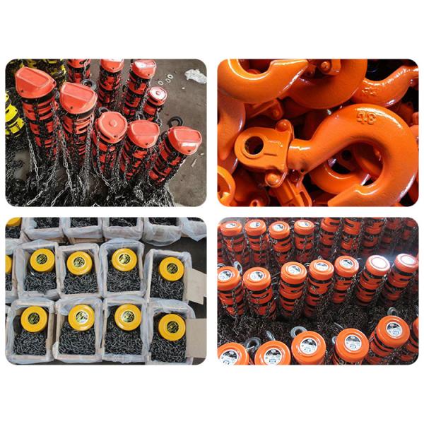 Сверхмощная передающая линия емкости 1.5Т шнуруя тип таль с цепью инструментов жизненно важный руководства