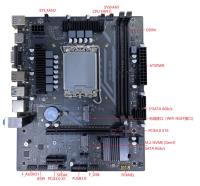 lga1700 motherboard  ddr4 H610M-4D4 PC gaming  motherboard 