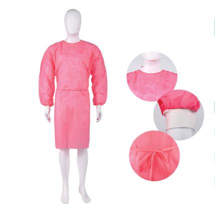 Disposable Nonwoven 3 Layers SMS Isolation Gown Waterproof Factory Direct Price Surgical Gown Hospital Wearing Uniform