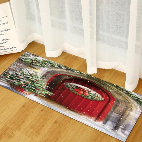 Christmas Tree Bathroom Non Slip Mat Living Room Kitchen Sofa Floor Carpet